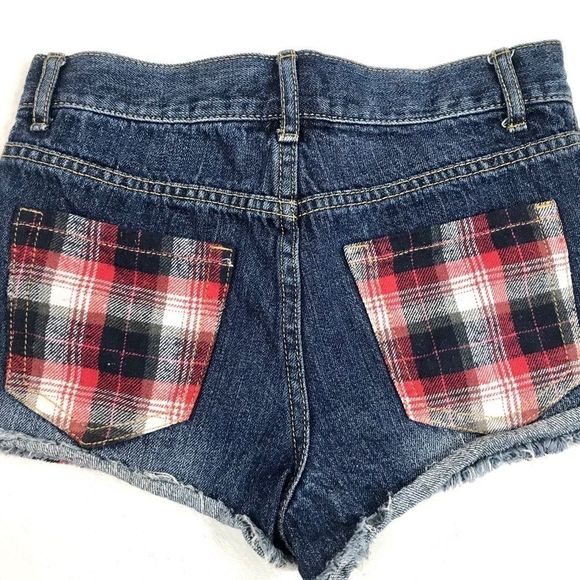 Plaid Short Shorts - Picture 4 of 4